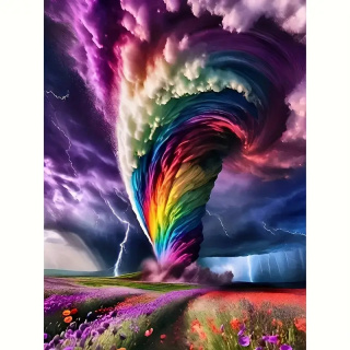 Diamentowa mozaika tornado
