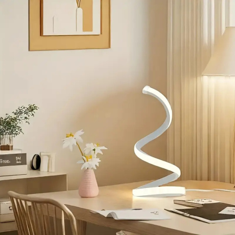 Nowoczesna Lampa Biurkowa LED z Zasilaniem USB Nowoczesna Lampa Biurkowa LED z Zasilaniem USB