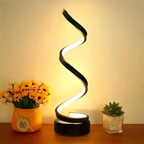 Nowoczesna Lampa Biurkowa LED z Zasilaniem USB Nowoczesna Lampa Biurkowa LED z Zasilaniem USB
